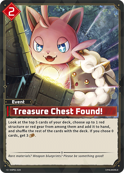 EBP01-024 Treasure Chest Found!