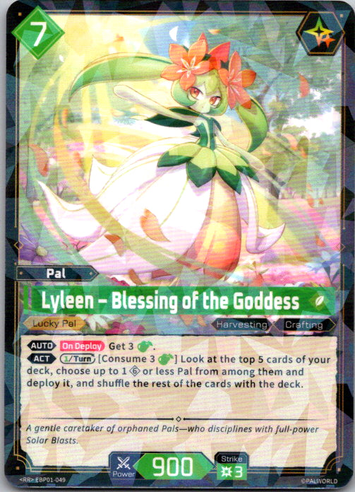 Palworld - RR - EBP01-049 - Lyleen - Blessing of the Goddess