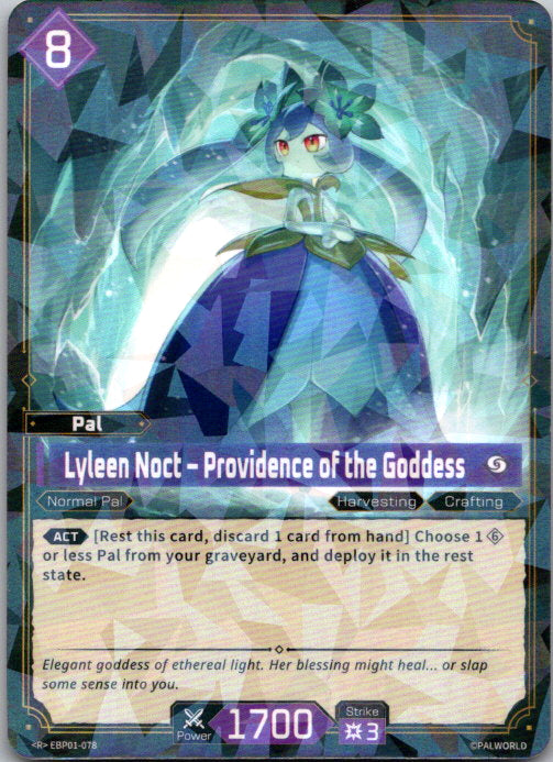 Palworld - R Holo - EBP01-078 - Lyleen Noct - Providence of the Goddess