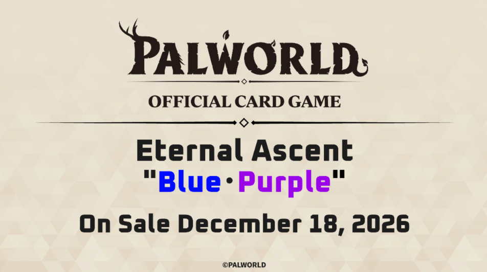PALWORLD - TD04 Eternal Ascent Blue・Purple Trial Deck - PRE ORDER