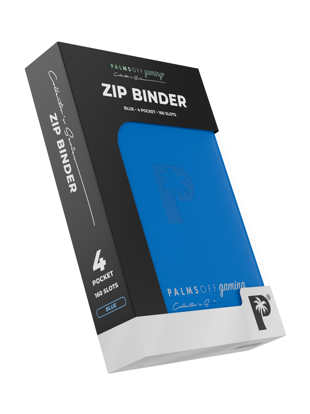 Collector's Series 4 Pocket Zip Binder - Blue