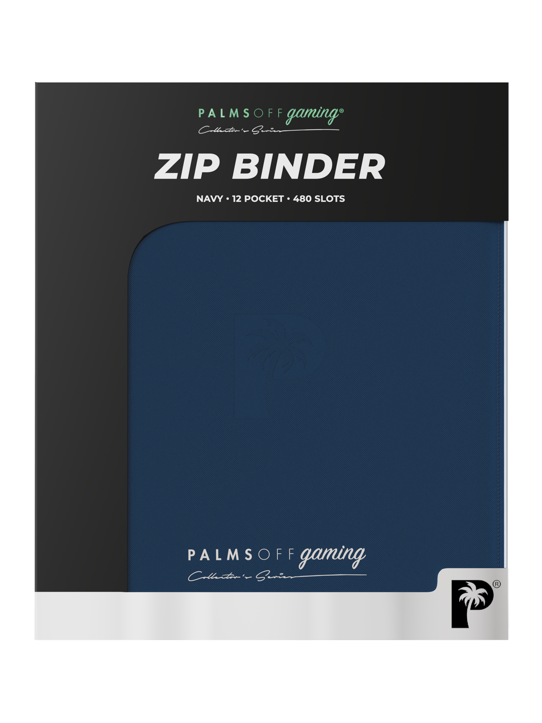 Collector's Series 12 Pocket Zip Binder - Navy