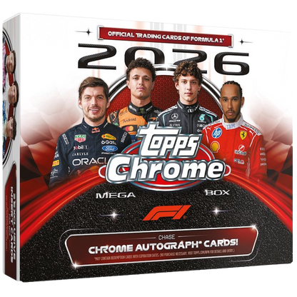 2026 Topps Chrome Formula 1 Mega Box