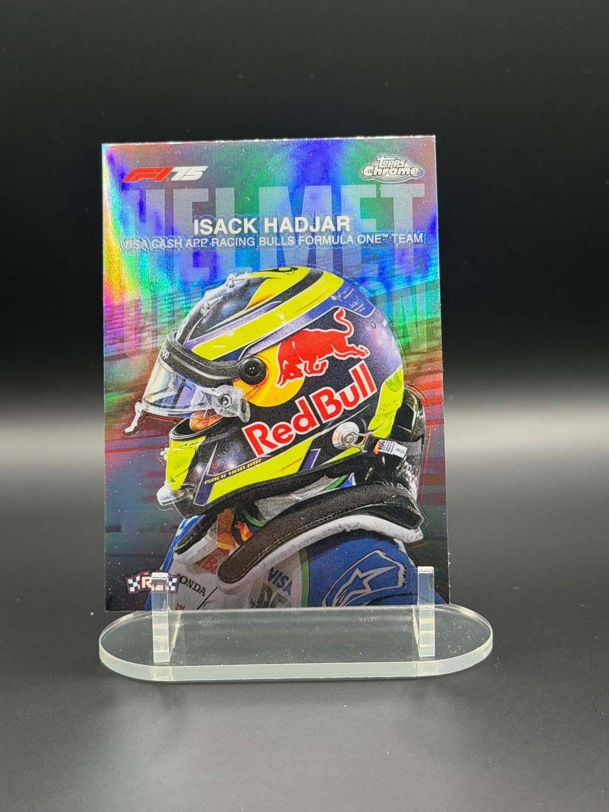 F1 -Isack Hadjar Helmet 2025