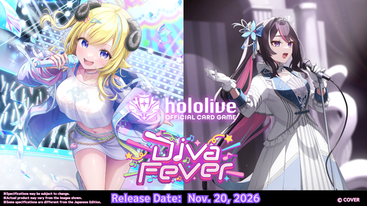 Hololive hBP07e Diva Fever - Booster Box (Pre Order) (Pre-order closes 6th August)