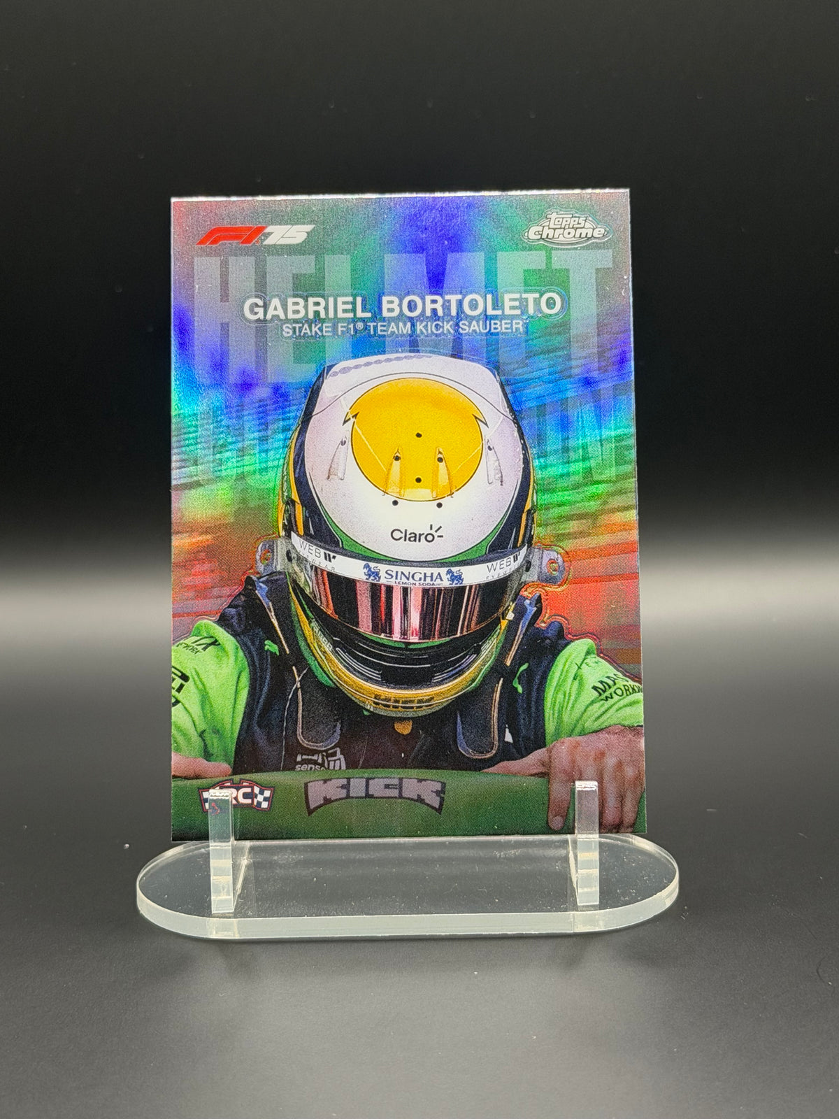 F1 - Gabriel Bortoleto - Helmet 2025