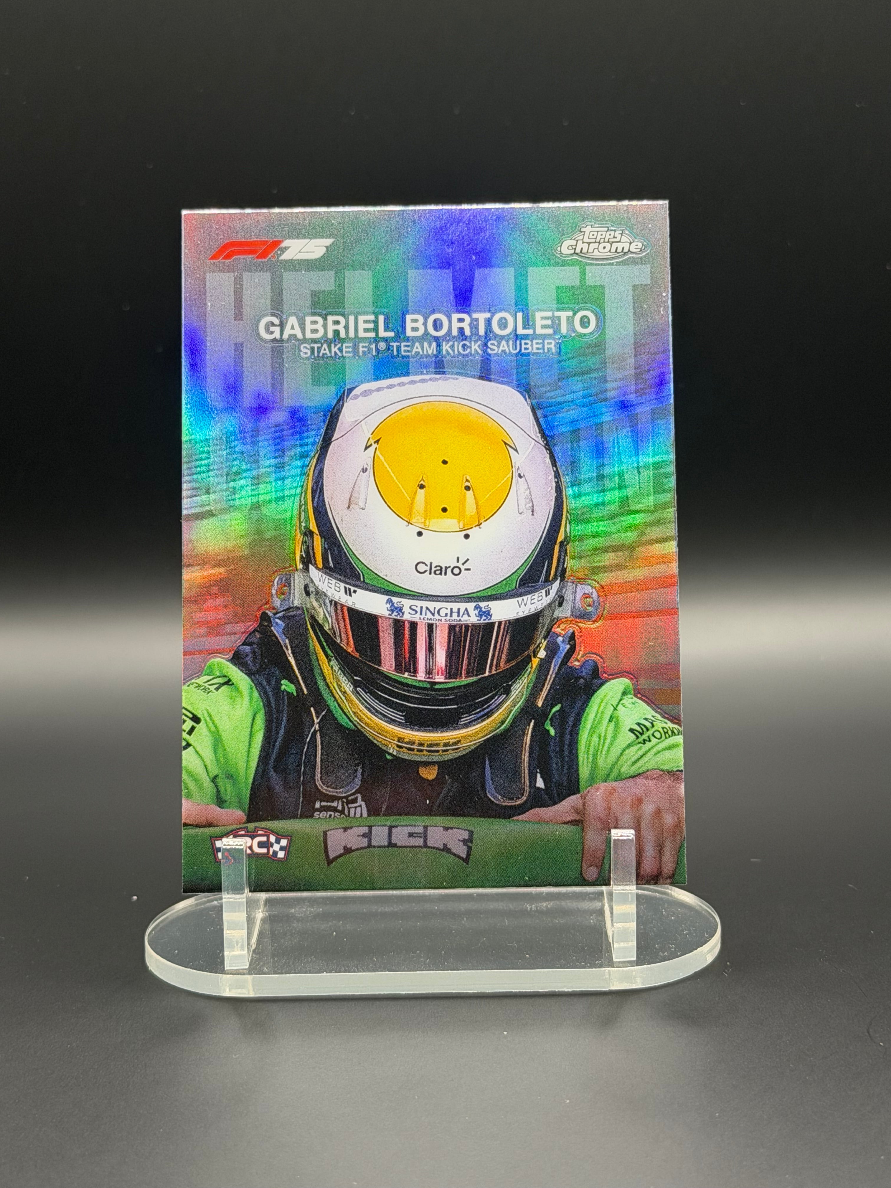 F1 - Gabriel Bortoleto - Helmet 2025