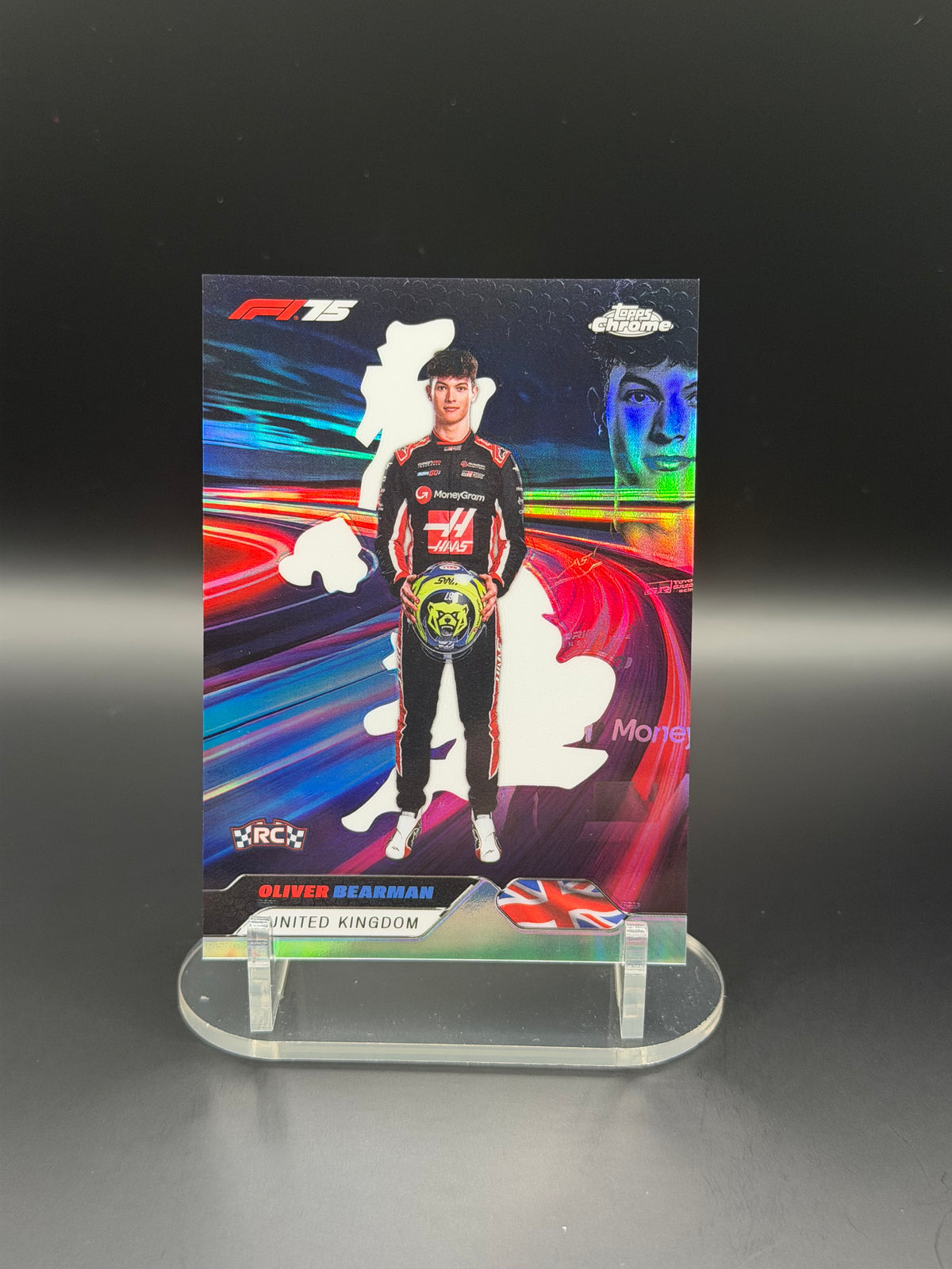 2025 Topps Chrome F1 Neon Nations Complete Set NN1-NN9 Kimi Antonelli Verstappen Piastri - Photo 9