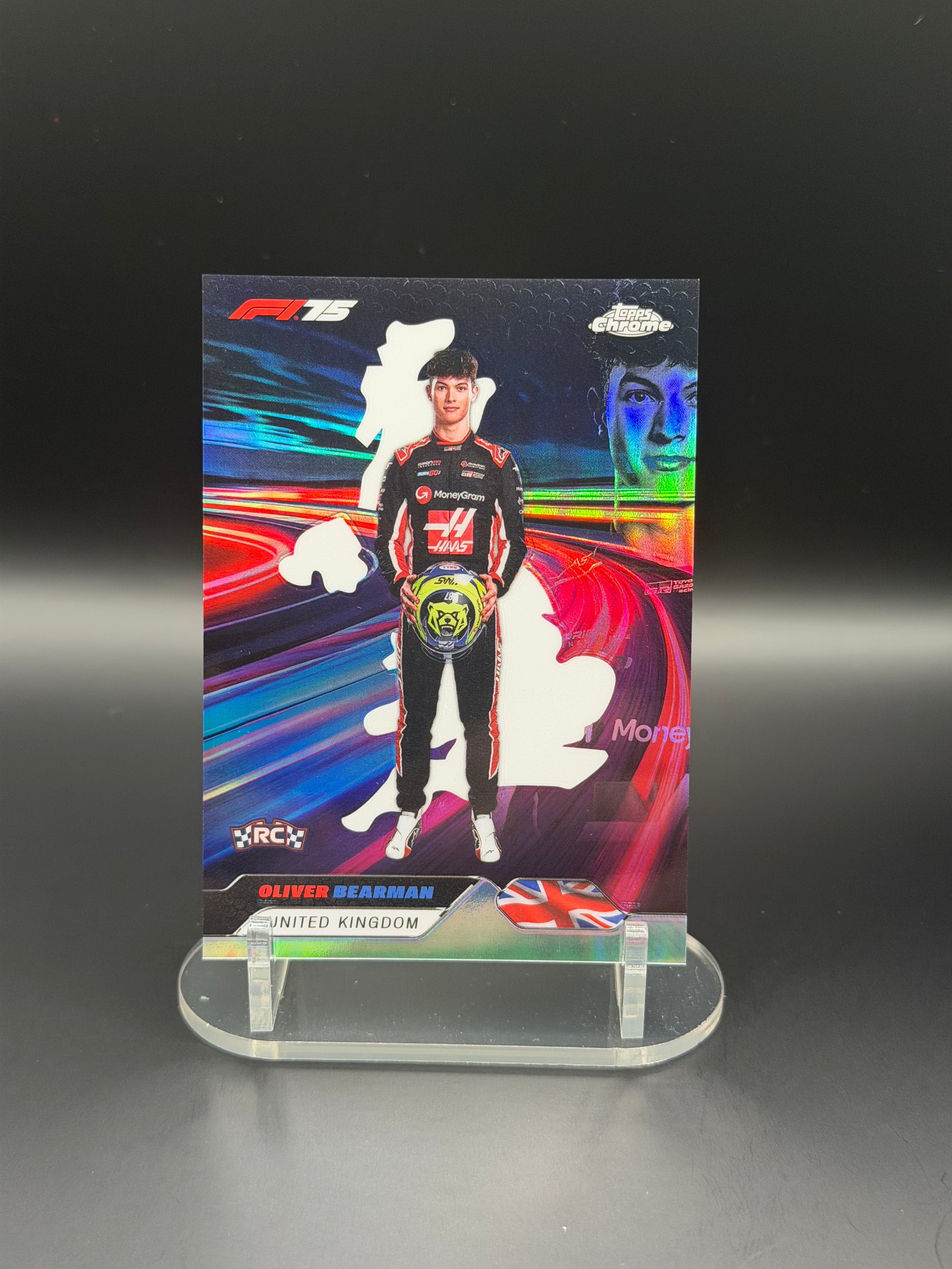 2025 Topps Chrome F1 Neon Nations Complete Set NN1-NN9 Kimi Antonelli Verstappen Piastri