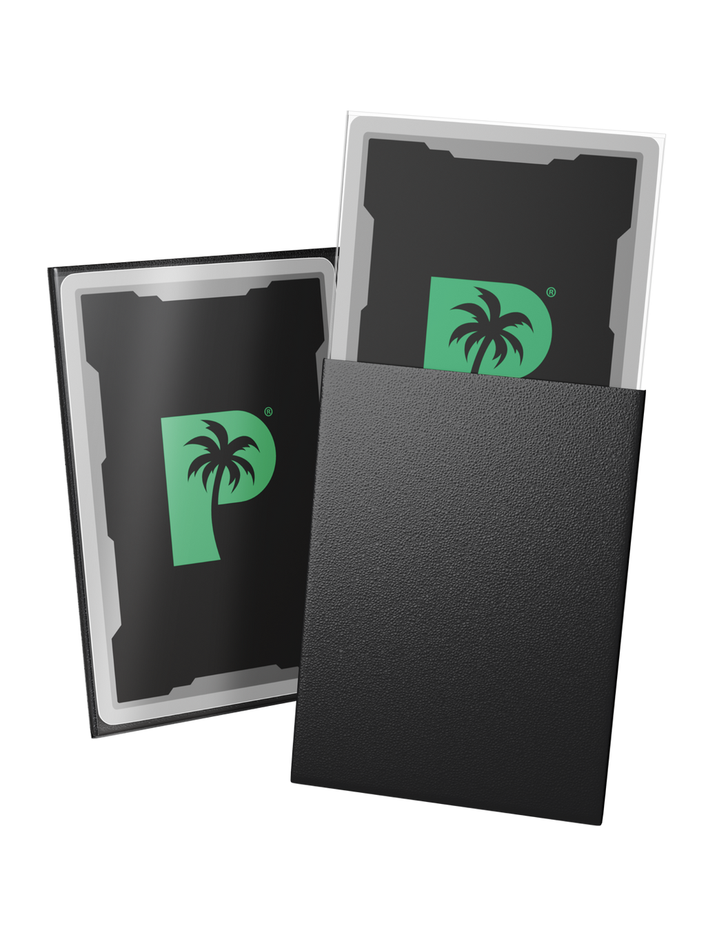 Blackout Deck Sleeves - Standard Size - Black - Matte