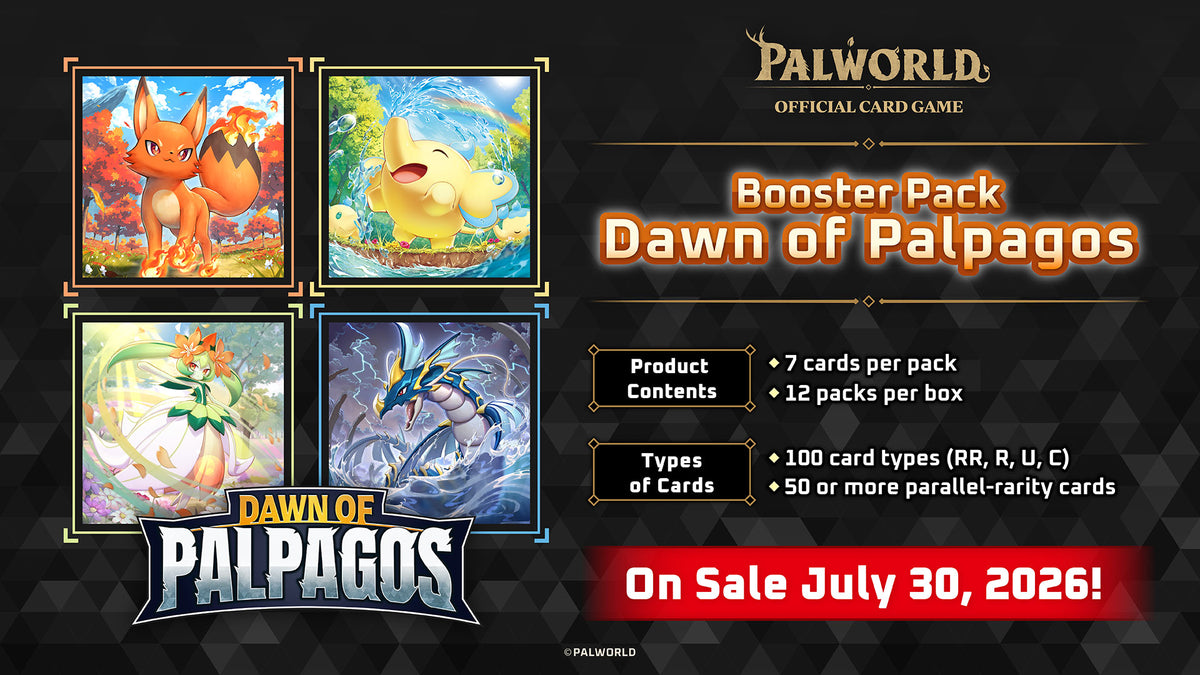 PALWORLD BP01 - Dawn of Palpagos - Sealed Case - 12 Boxes (Backorder) - Photo 3