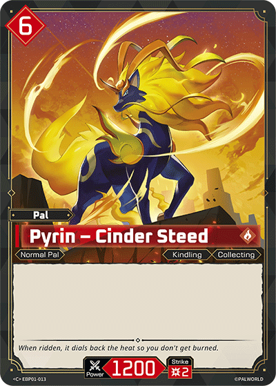 EBP01-013 Pyrin - Cinder Steed