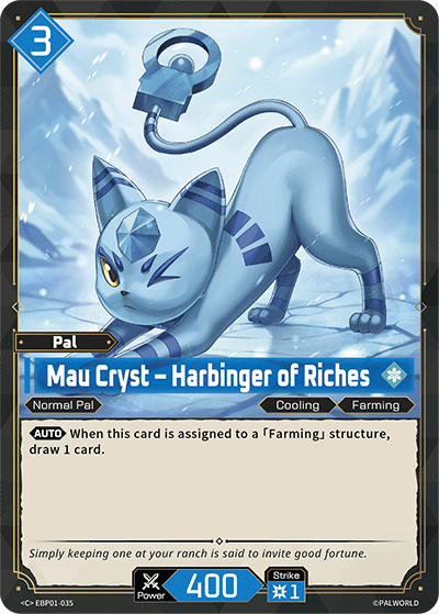EBP01-035 Mau Cryst - Harbinger of Riches