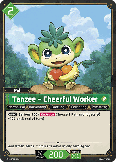 EBP01-060 Tanzee - Cheerful Worker