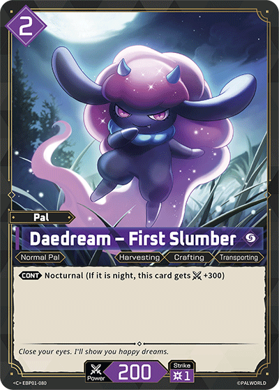 EBP01-080 Daedream - First Slumber