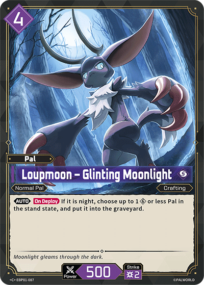 EBP01-087 Loupmoon - Glinting Moonlight