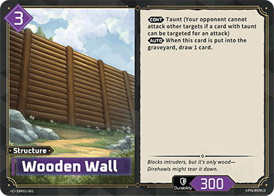EBP01-091 Wooden Wall