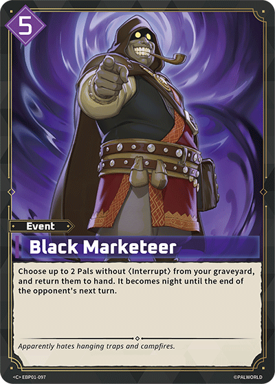 EBP01-097 Black Marketeer