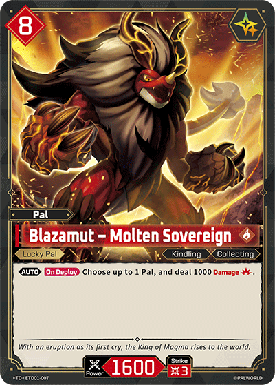 Blazamut ETD01-007 official card art