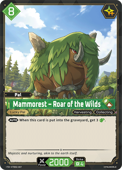 Mammorest ETD02-007 official card art