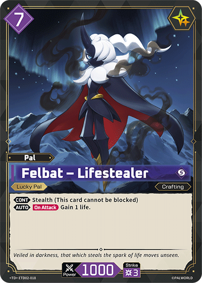 Felbat ETD02-018 official card art