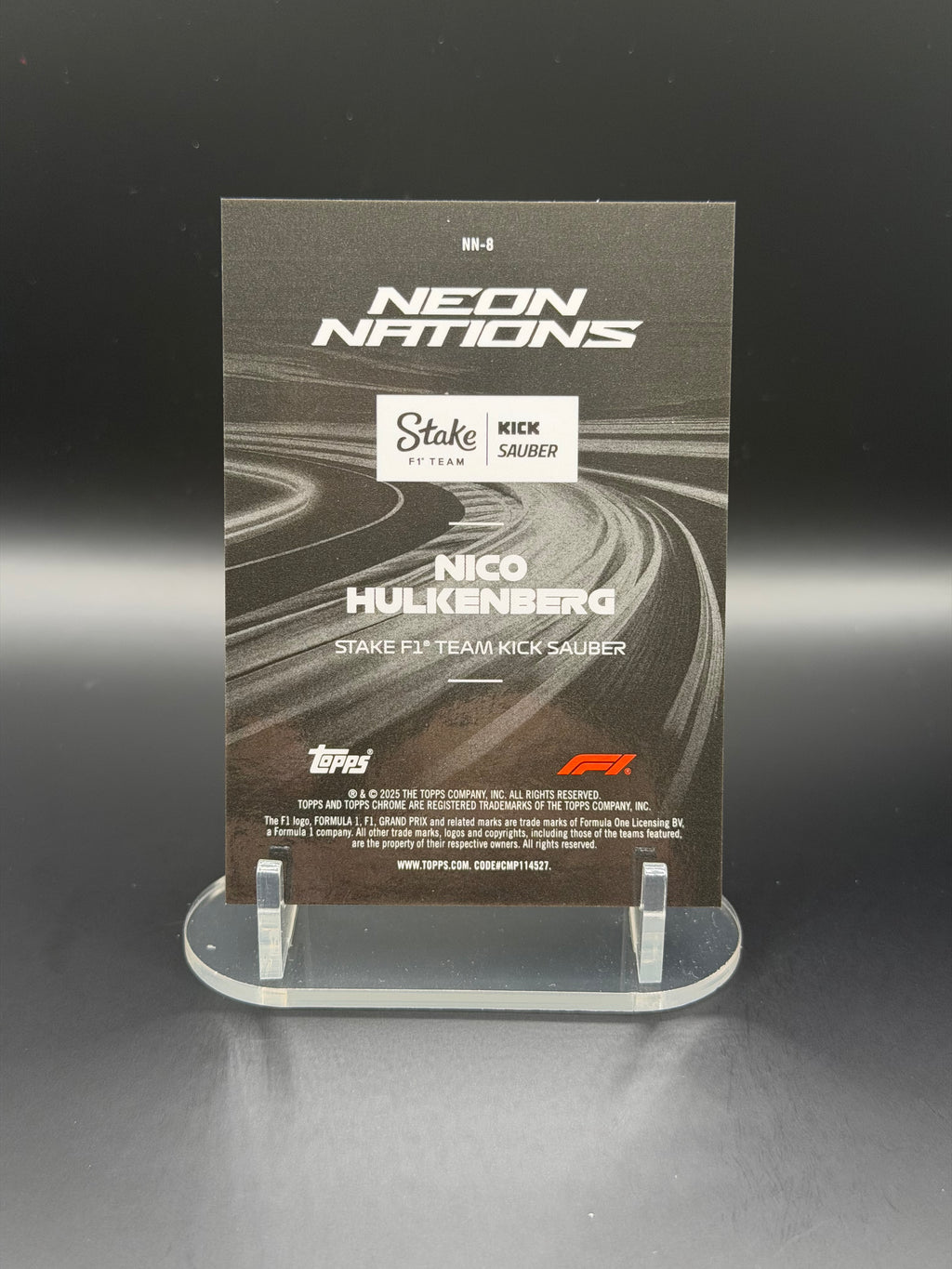 2025 Topps Chrome F1 Neon Nations Complete Set NN1-NN9 Kimi Antonelli Verstappen Piastri