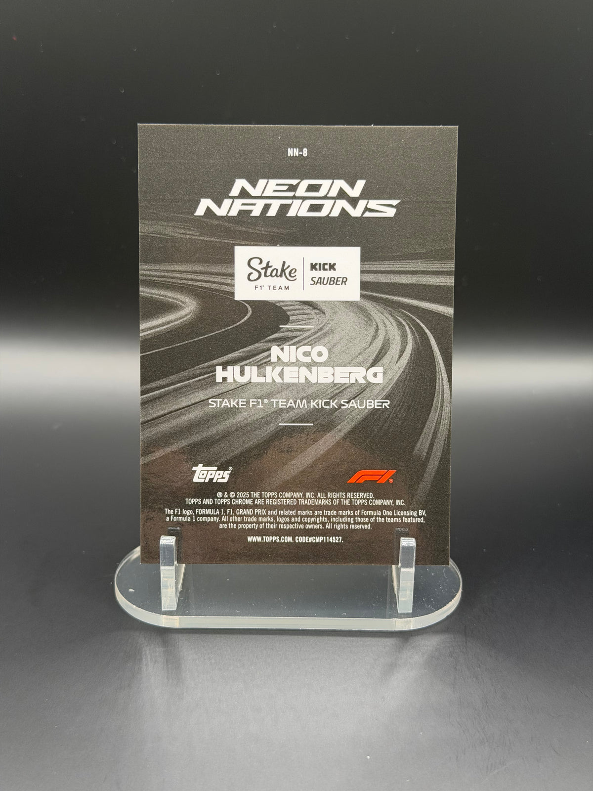 2025 Topps Chrome F1 Neon Nations Complete Set NN1-NN9 Kimi Antonelli Verstappen Piastri