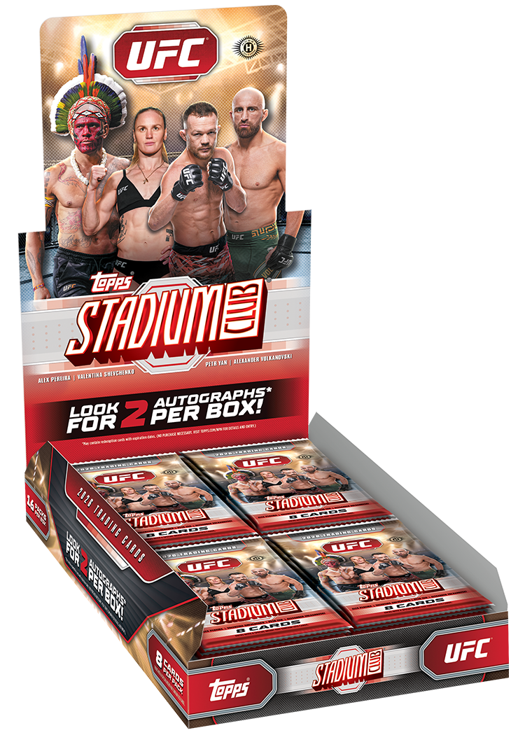 2026 Topps Stadium Club UFC Hobby Box