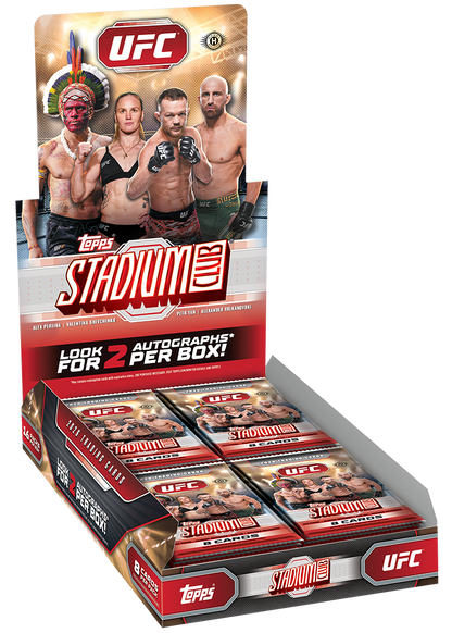 2026 Topps Stadium Club UFC Hobby Box