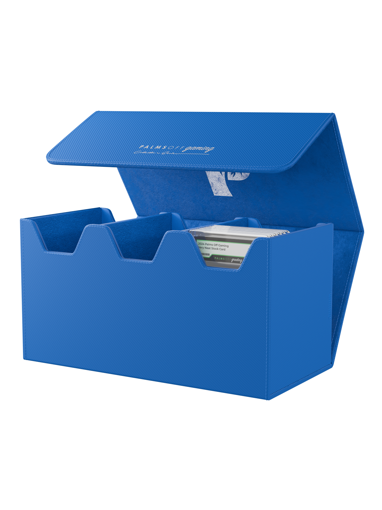 Collector's Series Graded Card Storage Case - Large - Blue
