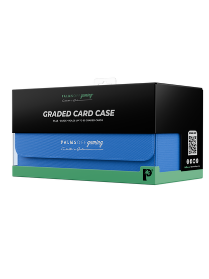 Collector's Series Graded Card Storage Case - Large - Blue (Backorder) - Photo 5
