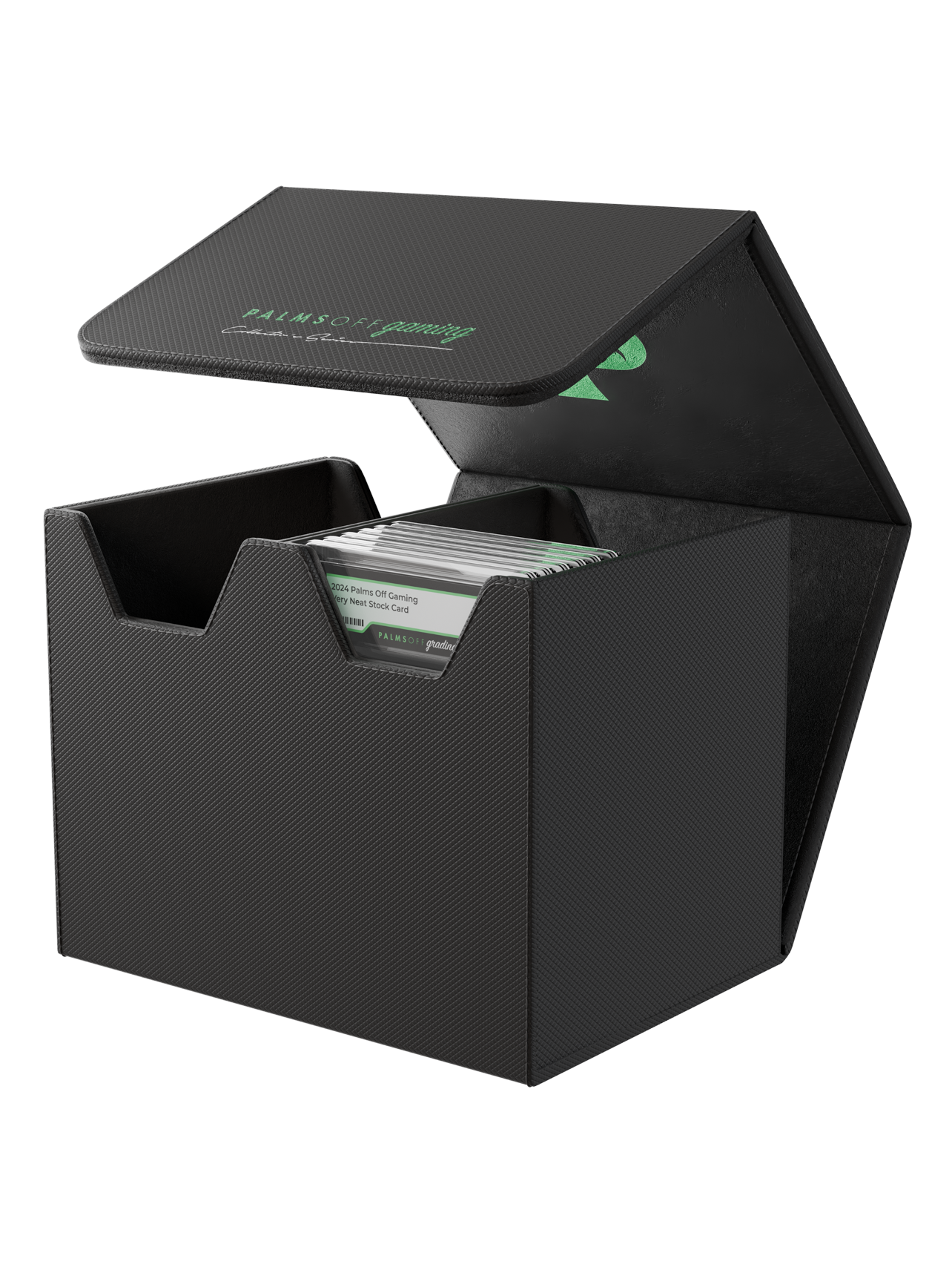 Collector's Series Graded Card Storage Case - Medium - Black