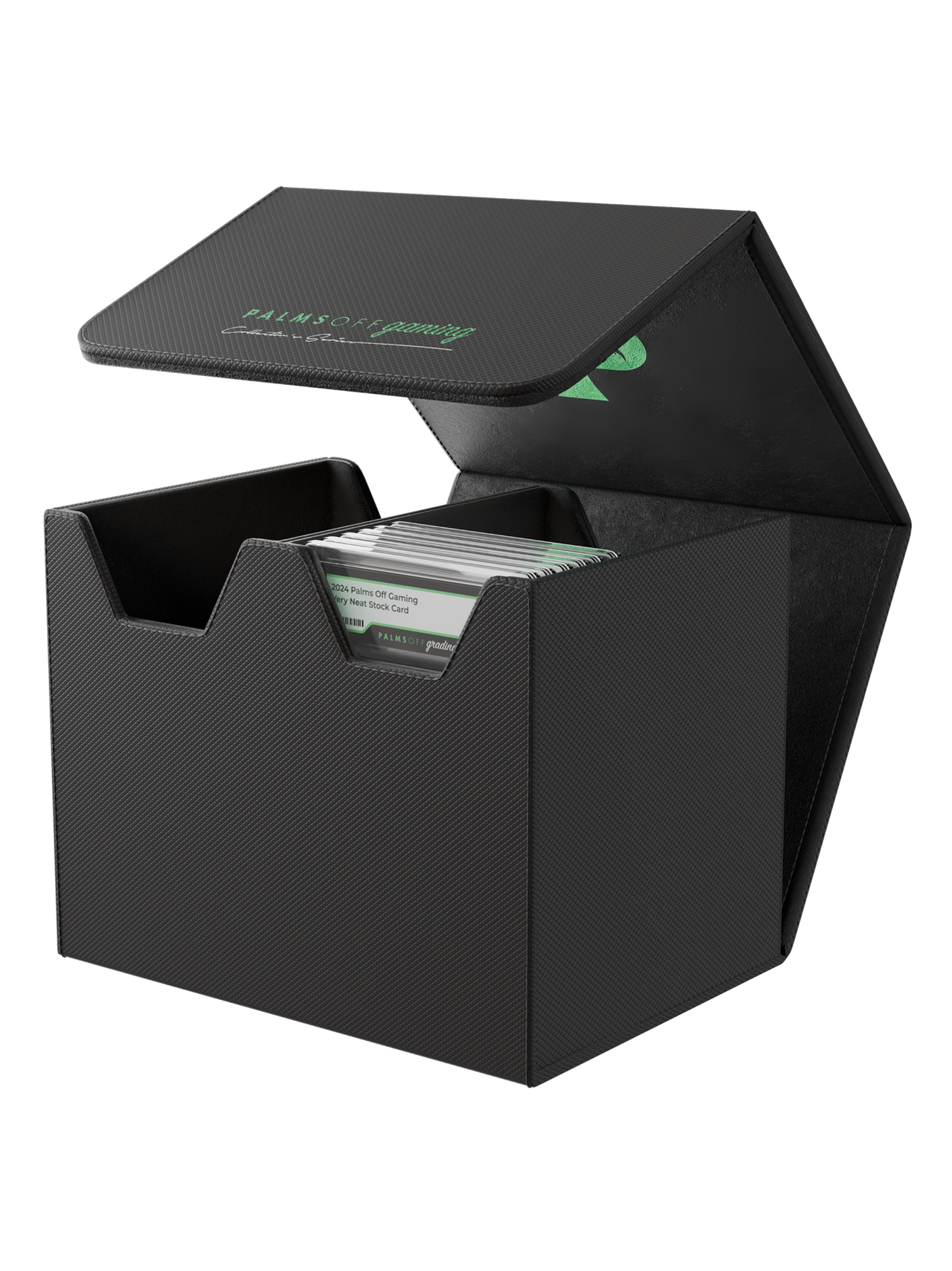 Collector's Series Graded Card Storage Case - Medium - Black