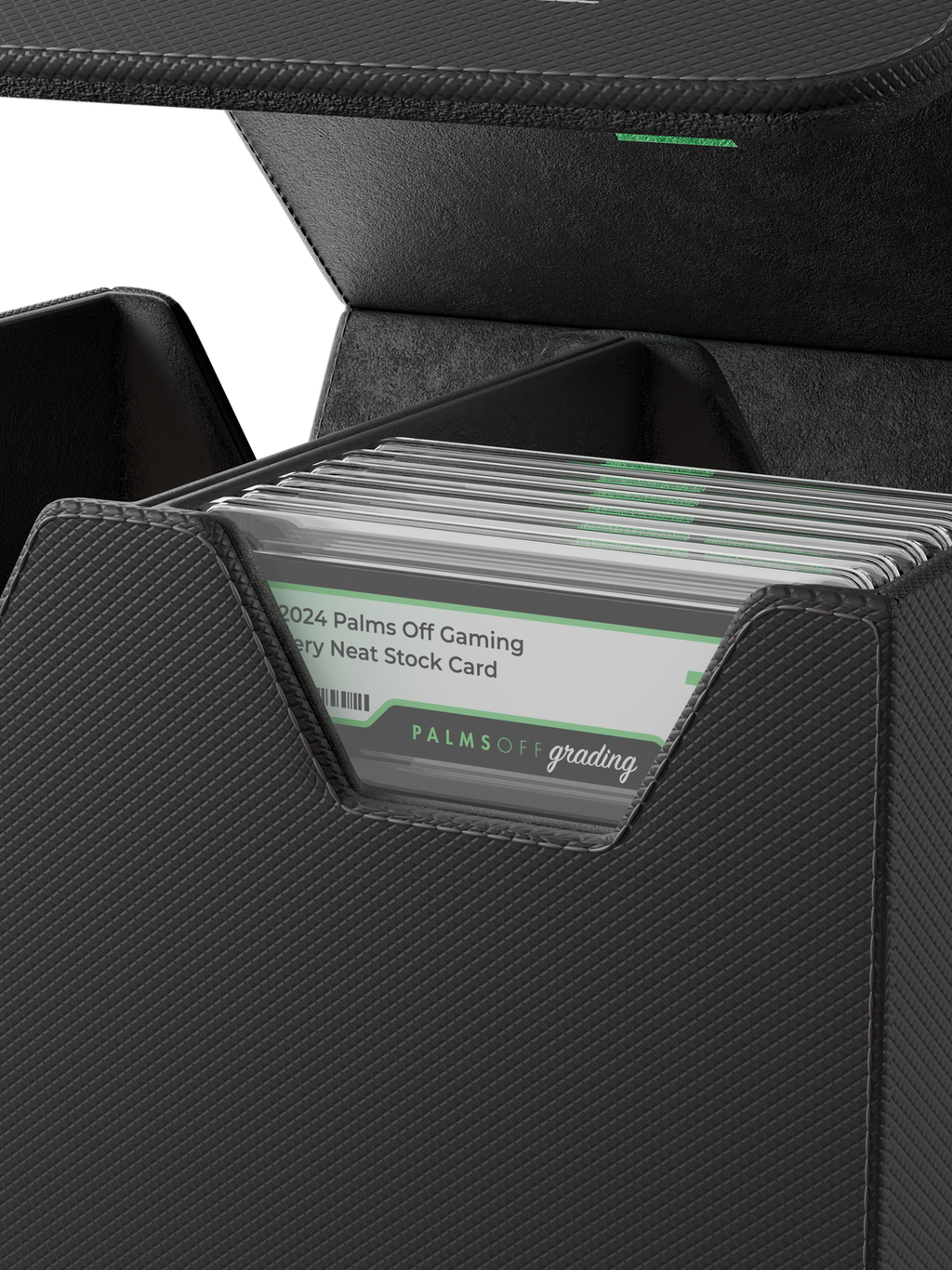 Collector's Series Graded Card Storage Case - Medium - Black