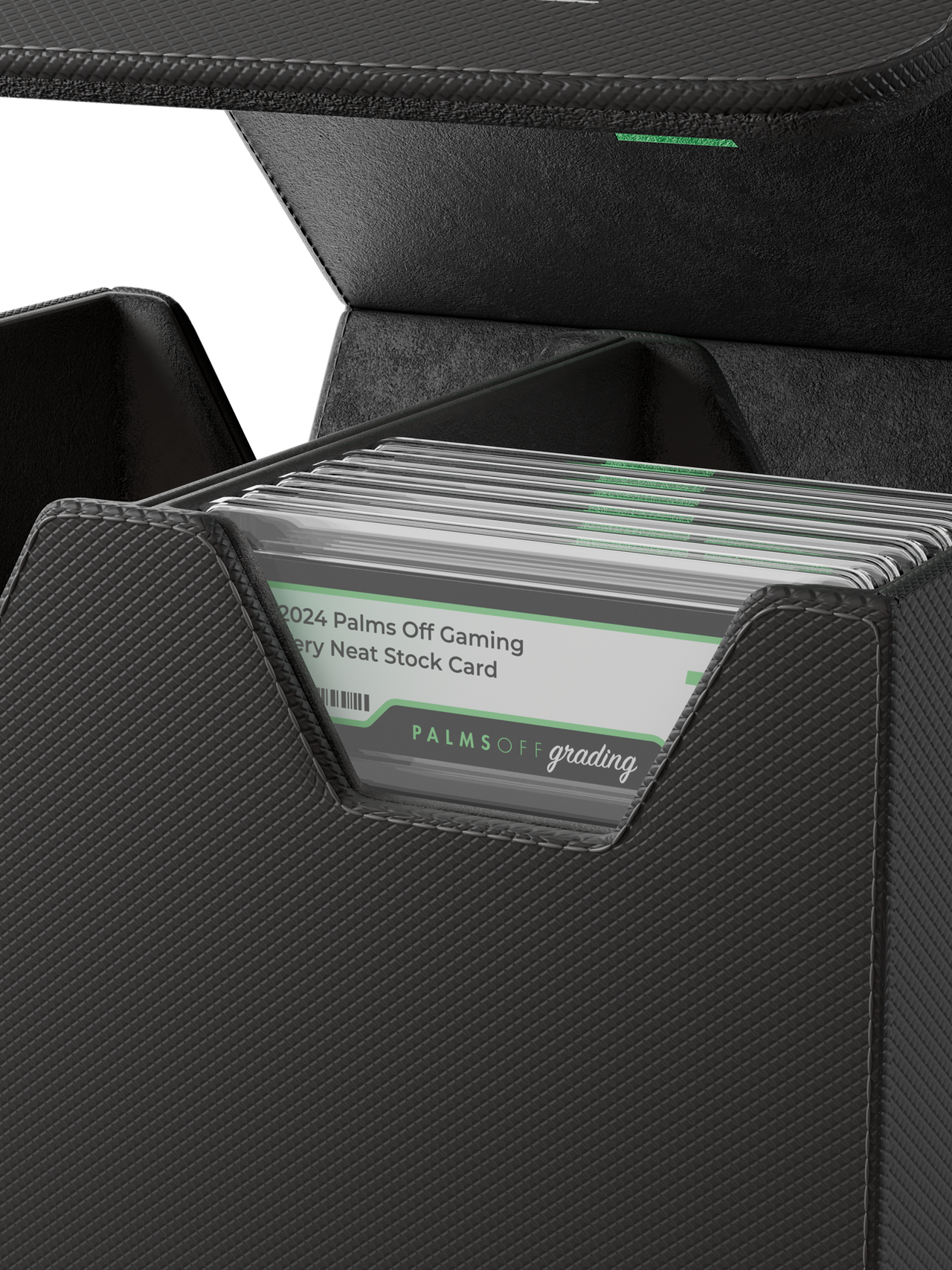 Collector's Series Graded Card Storage Case - Medium - Black