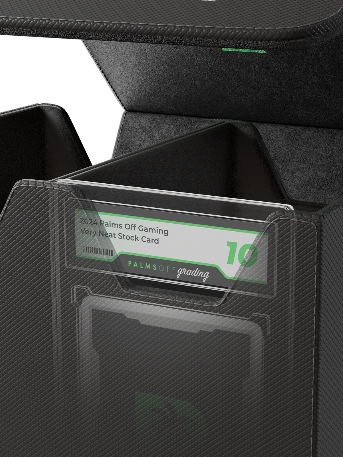 Collector's Series Graded Card Storage Case - Medium - Black (Backorder) - Photo 2