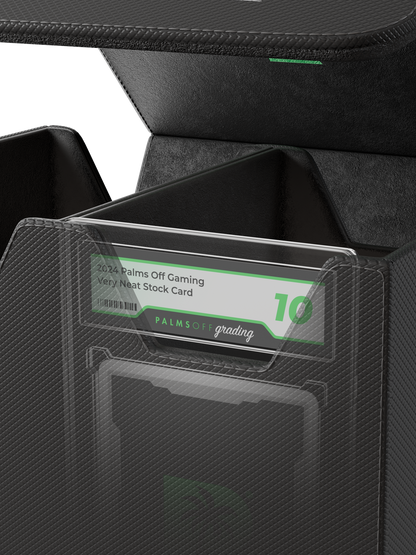 Collector's Series Graded Card Storage Case - Medium - Black (Backorder) - Photo 2