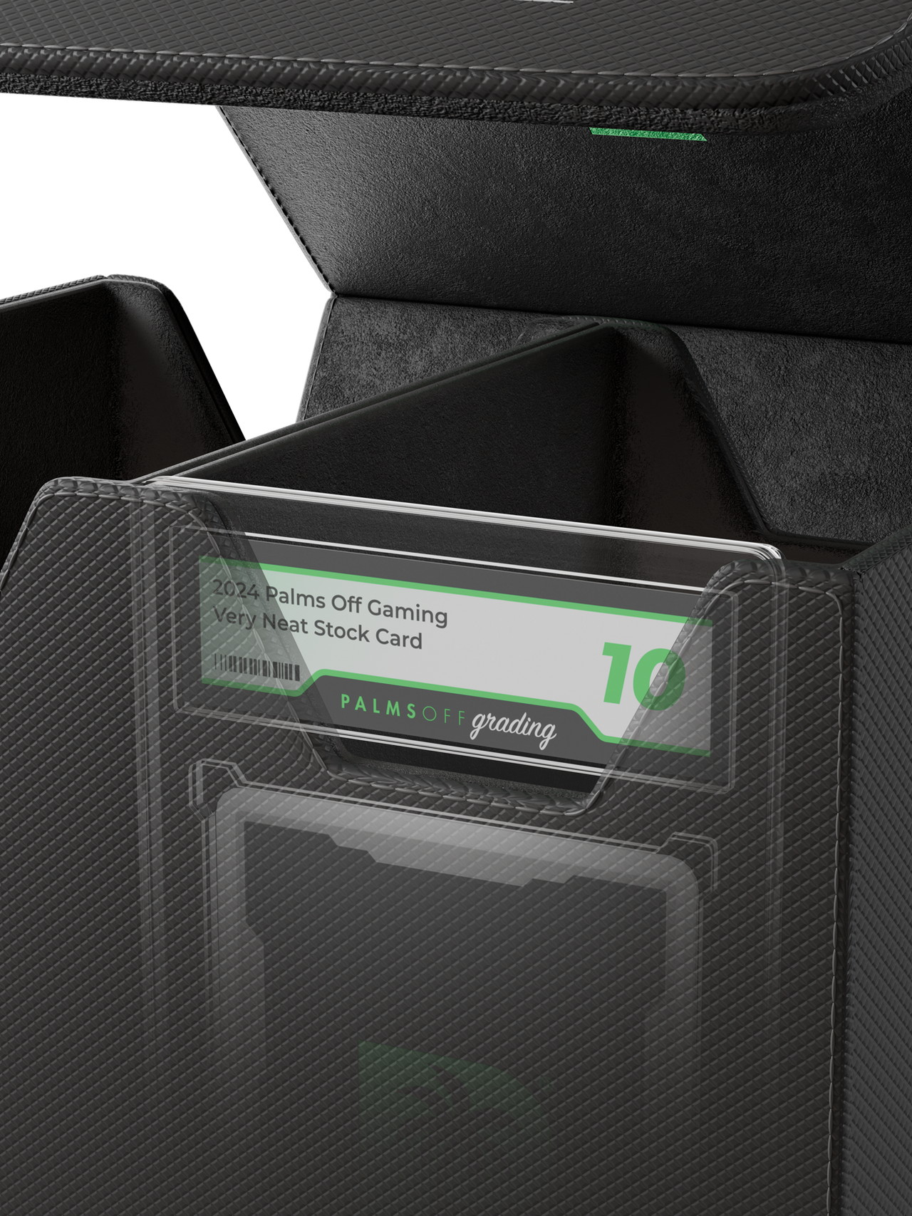 Collector's Series Graded Card Storage Case - Medium - Black