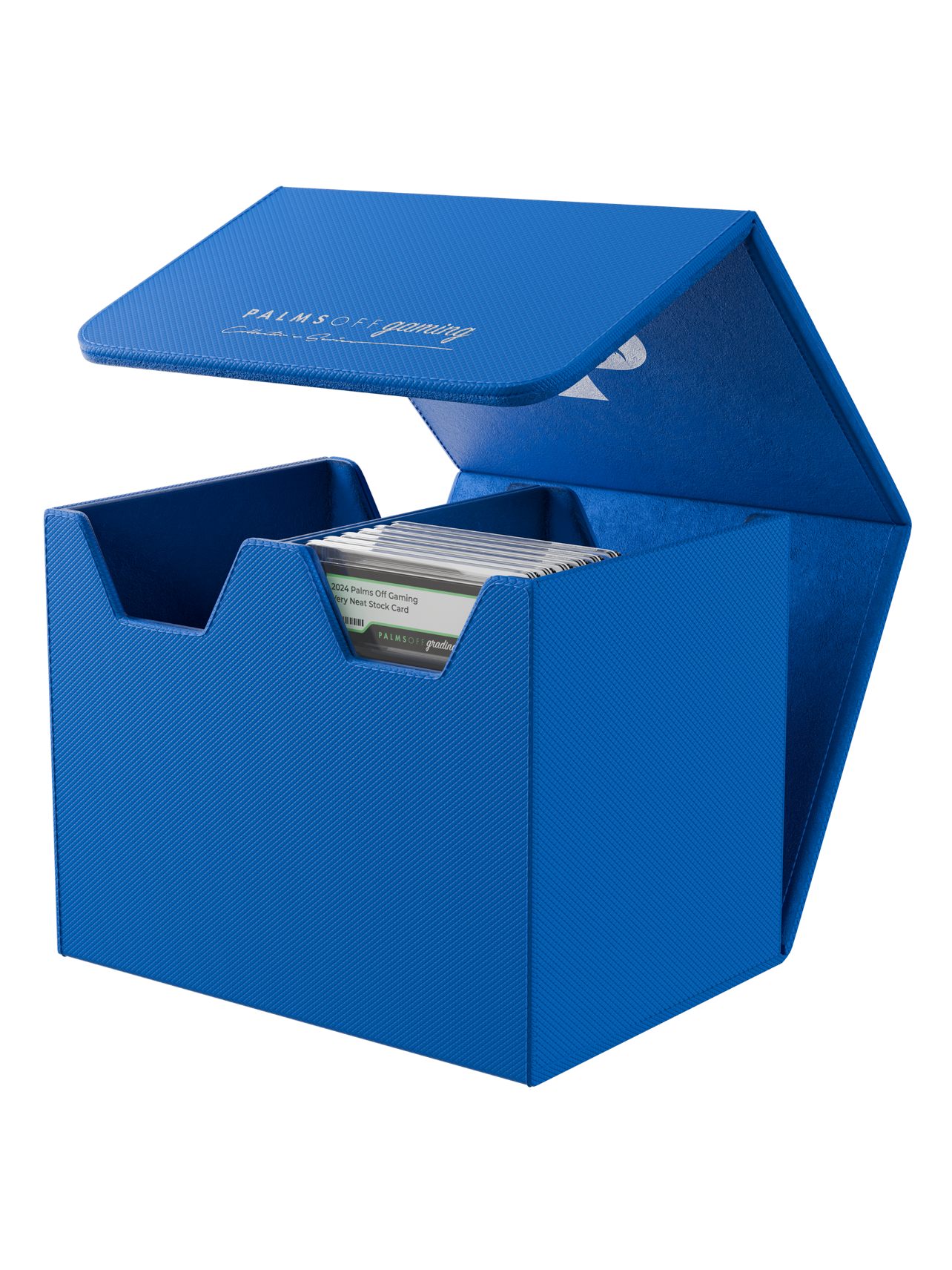 Collector's Series Graded Card Storage Case - Medium - Blue
