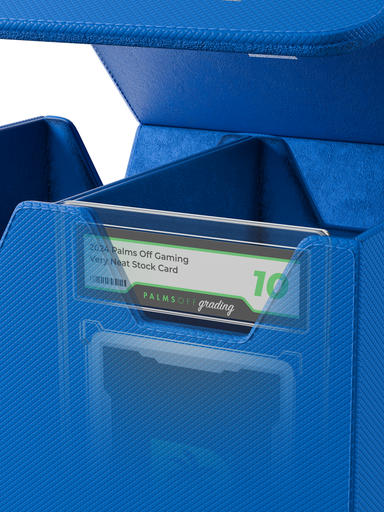 Collector's Series Graded Card Storage Case - Medium - Blue