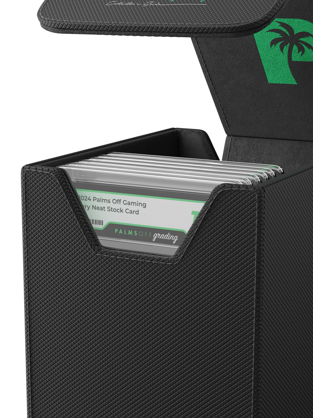 Collector's Series Graded Card Storage Case - Small - Black