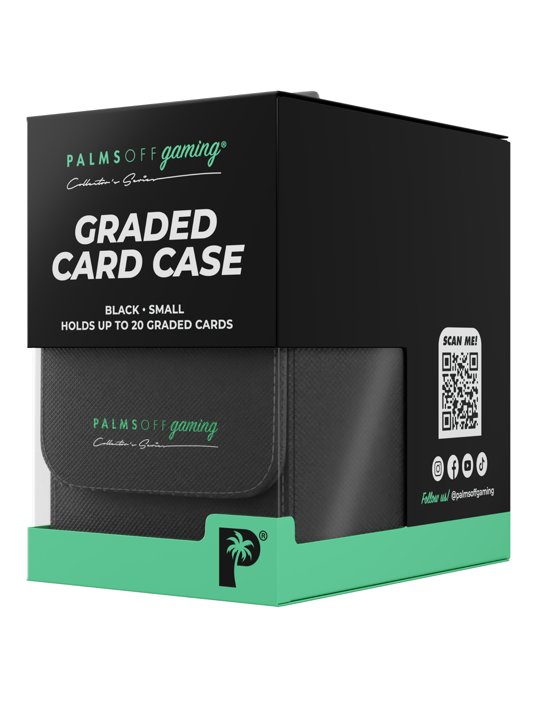Collector's Series Graded Card Storage Case - Small - Black - Photo 5
