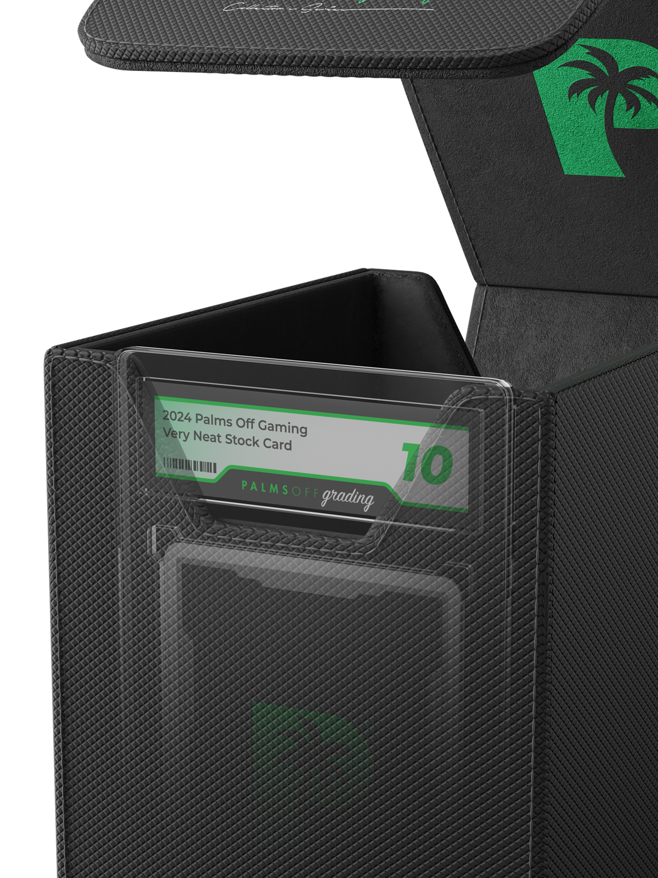 Collector's Series Graded Card Storage Case - Small - Black