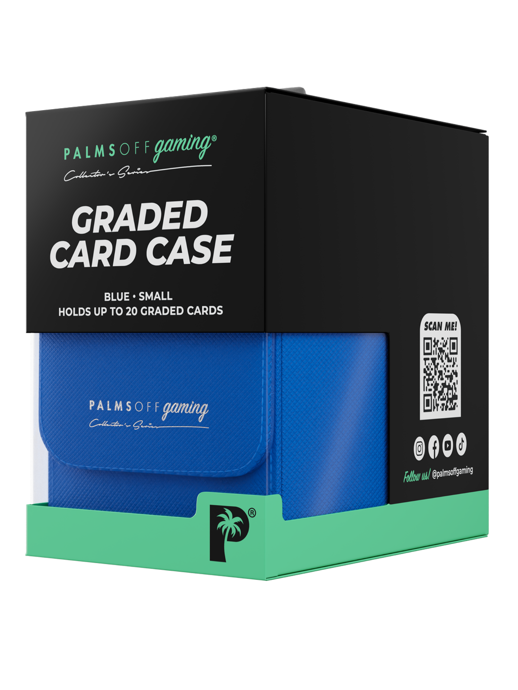 Collector's Series Graded Card Storage Case - Small - Blue