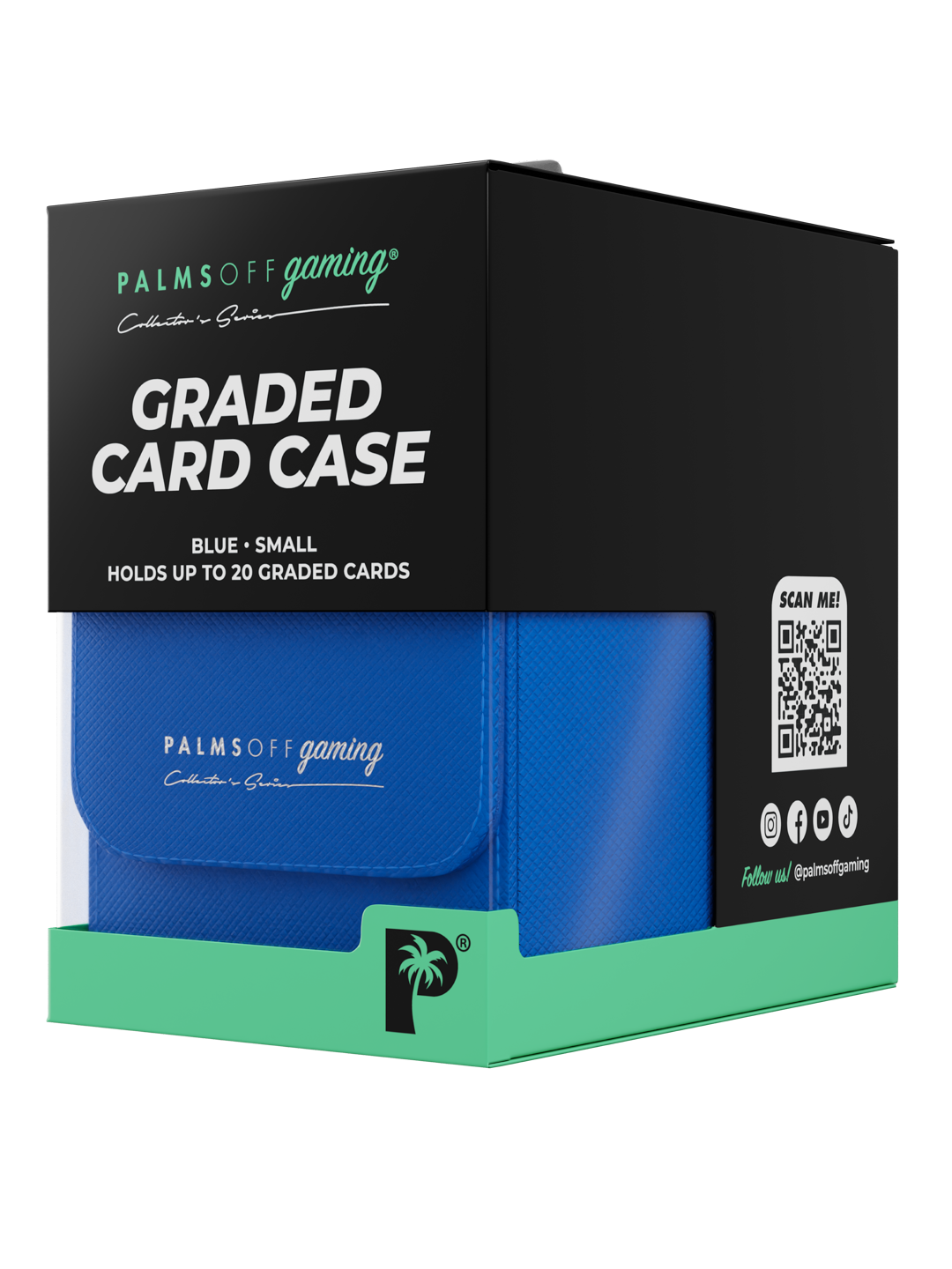 Collector's Series Graded Card Storage Case - Small - Blue - Photo 5