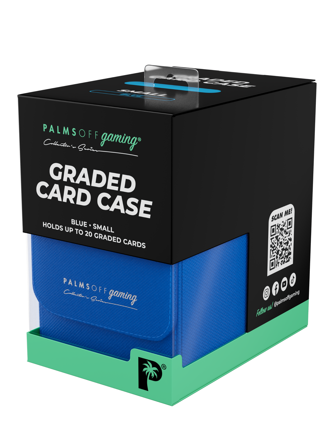 Collector's Series Graded Card Storage Case - Small - Blue - Photo 4