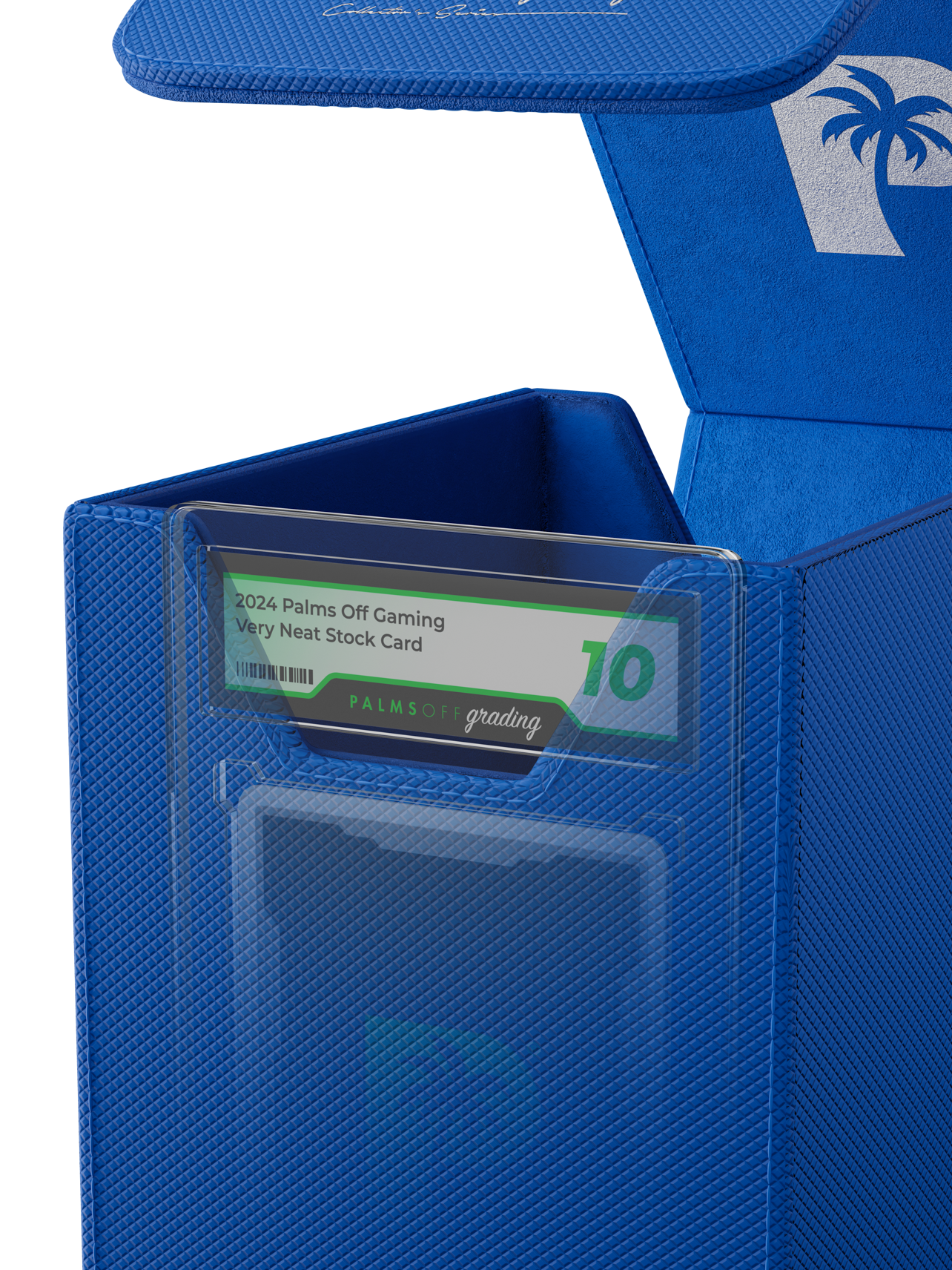 Collector's Series Graded Card Storage Case - Small - Blue