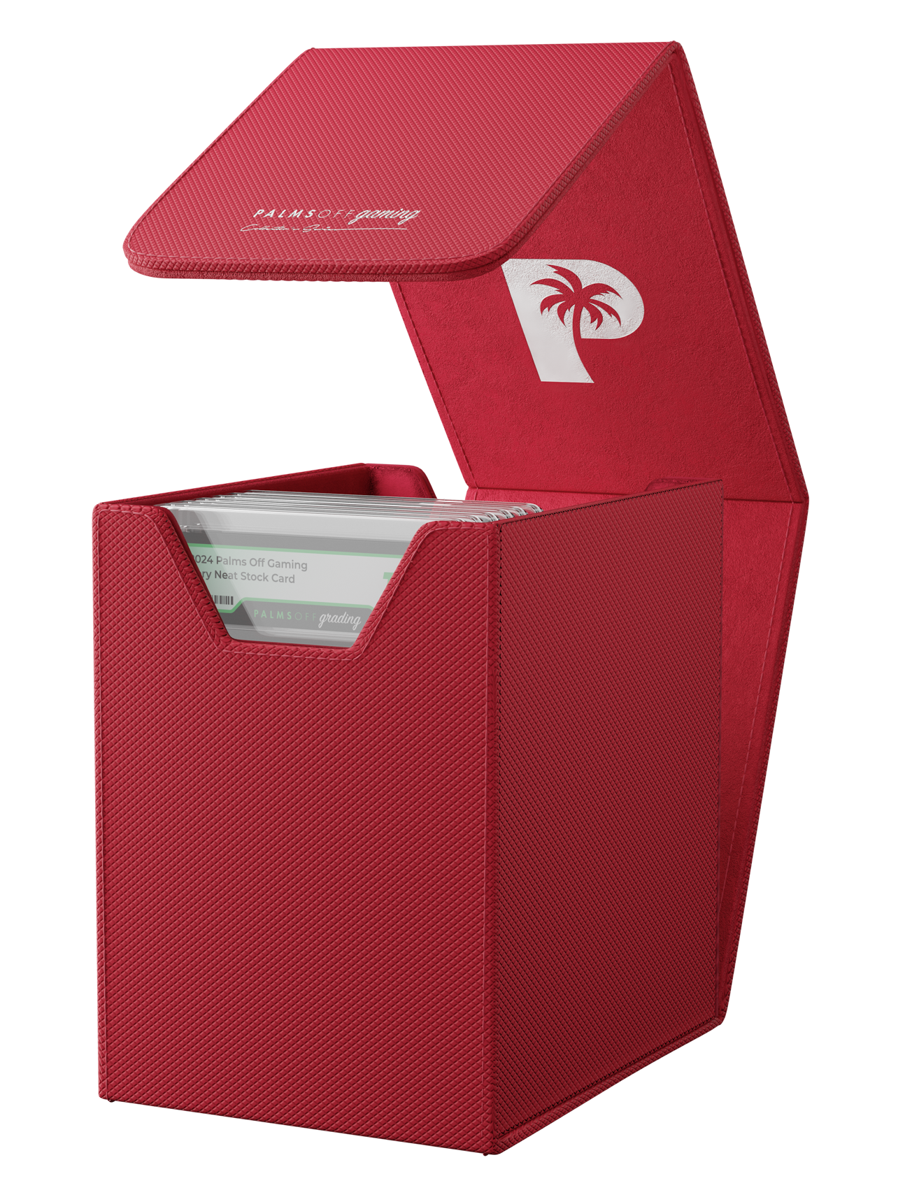 Collector's Series Graded Card Storage Case - Small - Red