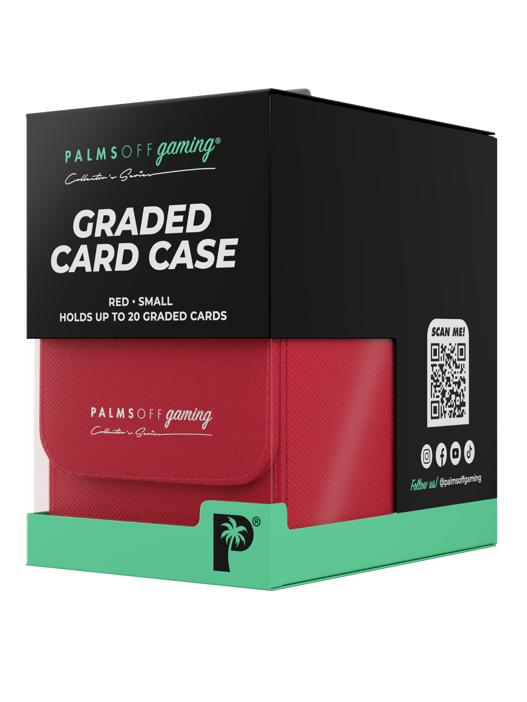 Collector's Series Graded Card Storage Case - Small - Red (Backorder) - Photo 5