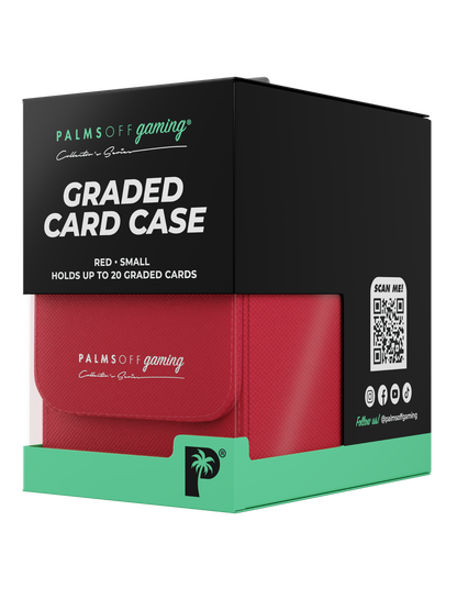 Collector's Series Graded Card Storage Case - Small - Red (Backorder) - Photo 5